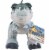 Mattel® Jurassic World Small Sound Giant Dino Plush Perspective: back