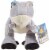 Mattel® Jurassic World Small Sound Velociraptor Plush - Blue Perspective: back