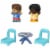 Fisher-Price® Little People Game Night Playset Perspective: back