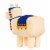 Mattel Minecraft Llama 8 Inch Llama Plush Figure Perspective: back