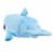 Mattel Minecraft 8 Inch Dolphin Plush Figure Perspective: back