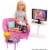 Barbie Indoor Furniture Playset, Living Room Includes Kitten, Furniture and Accessories Perspective: back