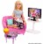 Barbie Indoor Furniture Playset, Living Room Includes Kitten, Furniture and Accessories Perspective: back