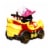Mattel Hot Wheels® Captain Hook Jolly Roger Toy Vehicle Perspective: back