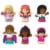 Fisher-Price Barbie Figure 6 Pack Perspective: back