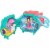 Polly Pocket Pet Connects Otter Stackable Compact Playset w/ Mermaid Doll and Otter Figure Perspective: back