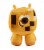 Mattel Minecraft 8-Inch Ocelot Plush Figure Perspective: back