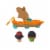 Fisher Price® Little People® Disney® Princess Moana Maui Canoe Set Perspective: back