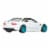 Mattel Hot Wheels BMW M3 E46 Toy Car Perspective: back