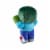 Mattel Minecraft 8-Inch Zombie Plush Figure Perspective: back