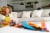 Mattel Disney Pixar and Cars Glow Racers Launch 'N' Criss-Cross Track Playset Perspective: back