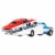 Mattel® Hot Wheels® Car Culture Team Transport™Square Body Ramp Truck Perspective: back