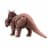 Mattel Jurassic World Wild Roar Pachyrhinosaurus Dinosaur Figure Perspective: back