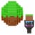 Mattel Minecraft Mini Mode Spawn Egg Figure Perspective: back
