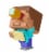 Mattel Minecraft Mini Mode Spawn Egg Figure Perspective: back