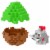 Mattel Minecraft Mini Mode Spawn Egg Figure Perspective: back