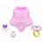 Mattel POLLY POCKET FAIRY MEADOW Ring and Case Perspective: back