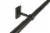 Linen Avenue Single Rod Decorative Bracket Rectangle, 2 Pack Antique Silver Perspective: back