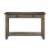 Lexicon Granby Wood 2 Drawer Console Table in Antique Gray Perspective: back