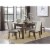Lexicon Binghampton 60  Transitional Wood Dining Room Table in Dark Cherry Perspective: back