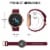 iTouch Sport 3 Smartwatch: Rose Gold Case with Blush Strap Perspective: back