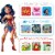 WonderWoman PlayZoom Kids Learning Smartwatch - Red Perspective: back