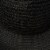 Collection 18 Straw Cowboy Hat - Black Perspective: back