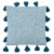 Safavieh Lonelli Pillow - Blue Perspective: back