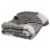 Safavieh Aspen Throw - Grey Perspective: back