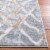 Martha Stewart Isabella Rug - Silver/Ivory Perspective: back