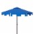 SAFAVIEH Outdoor Collection Zimmerman 9-Foot Tilt Umbrella & Flap Pacific Blue Perspective: back