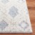 Safavieh Martha Stewart Lucia Shag Area Rug - White/Light Gray Perspective: back