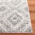 Safavieh Martha Stewart Lucia Shag Area Rug - Dark Gray/Light Gray Perspective: back