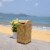 SAFAVIEH Outdoor Collection Serapis Trash Bin Natural Perspective: back