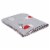 Safavieh Grey & Red Sleighbells Throw Perspective: back