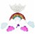 Hasbro Play-Doh Nickelodeon Slime Brand Rainbow Mixing Kit Perspective: back