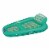 Aqua Leisure Polyknit Luxe Water Lounger Recliner Pool Inflatable Perspective: back