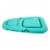 Aqua Leisure Campania 2 in 1 Convertible Water Lounger Pool Inflatable, Floral Perspective: back