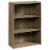 Home Square 2 Piece Modern Engineered Wood Bookcase Set in Summer Oak Perspective: back
