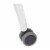 Pemberly Row 28  Height Adjustable Stand Up Laptop Table in White Perspective: back