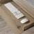 Pemberly Row Engineered Wood Computer Desk in Summer Oak Perspective: back