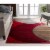 MDA Home Rhodes Red Contemporary Polypropylene Area Rug - 2'5  x 3'9 Perspective: back