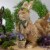 Northlight 15 Brown Sisal Bunny Rabbit with Basket Easter Figure Perspective: back