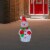 Northlight 25  Lighted Commercial Grade Acrylic Christmas Snowman Display Decoration Perspective: back