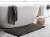 Zulay Kitchen Soft Shaggy Bathroom Rug - 17 x 47 - Line Stone Gray Perspective: back