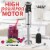 Zulay Kitchen Immersion Hand Blender 500W - Black Perspective: back