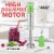 Zulay Kitchen Immersion Hand Blender 500W - Green Perspective: back