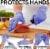 Zulay Kitchen Cut Resistant Gloves Food Grade Level 5 Protection - Drak Blue Perspective: back