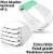 Zulay Kitchen Dough Blender and Pastry Cutter - Mint Perspective: back