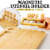 Zulay Kitchen Premium Bamboo Cheese Board Set Perspective: back